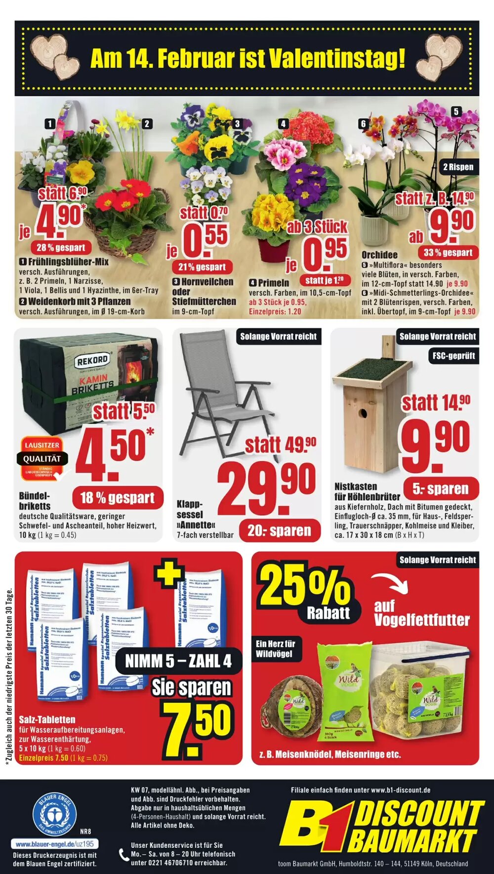 B1 Discount Baumarkt Prospekt (ab 07.02.2026) zum Blättern - Seite 6