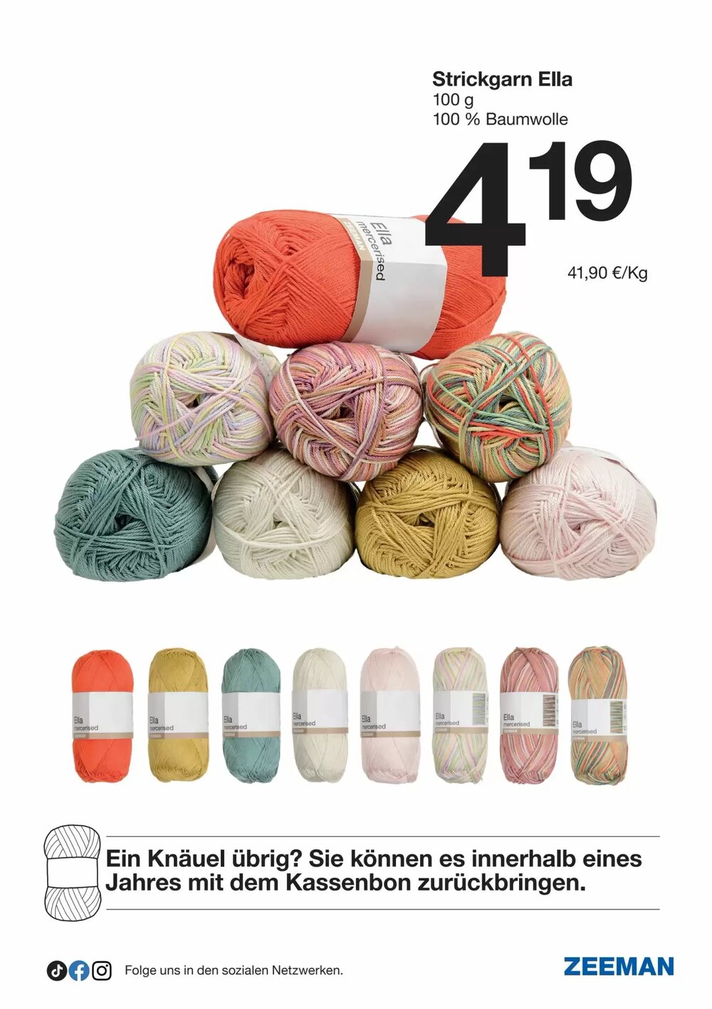 Zeeman Prospekt (ab 07.02.2026) zum Blättern - Seite 21