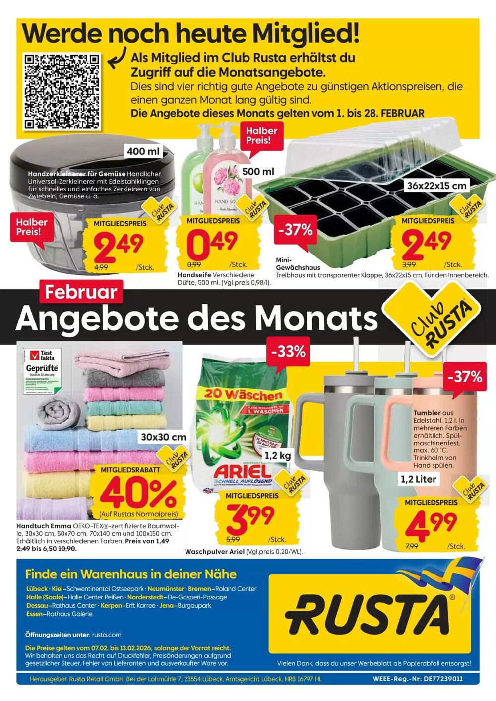 Rusta Prospekt (ab 07.02.2026) zum Blättern - Seite 12