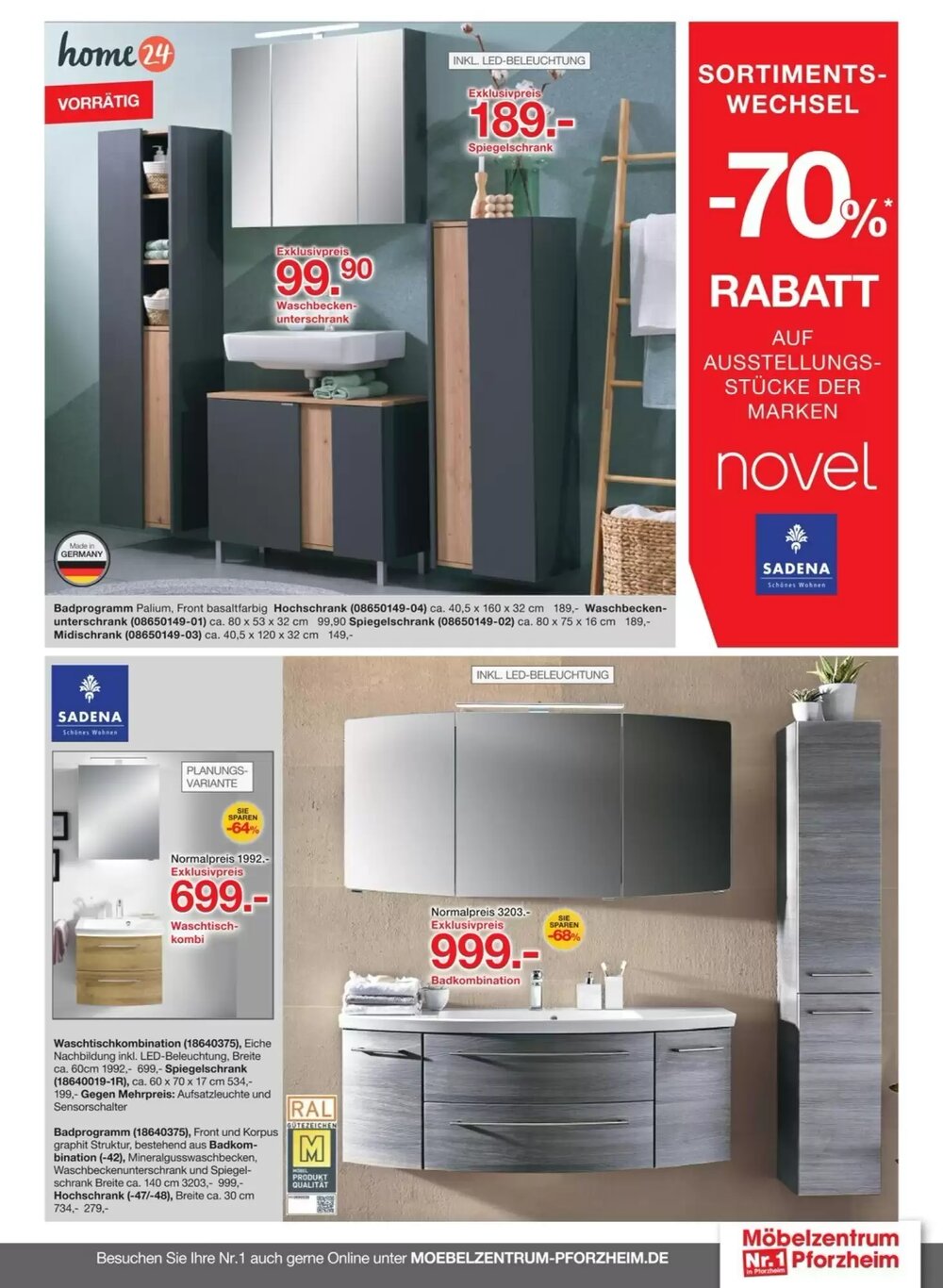 Möbelzentrum Pforzheim Prospekt (ab 07.02.2026) zum Blättern - Seite 13