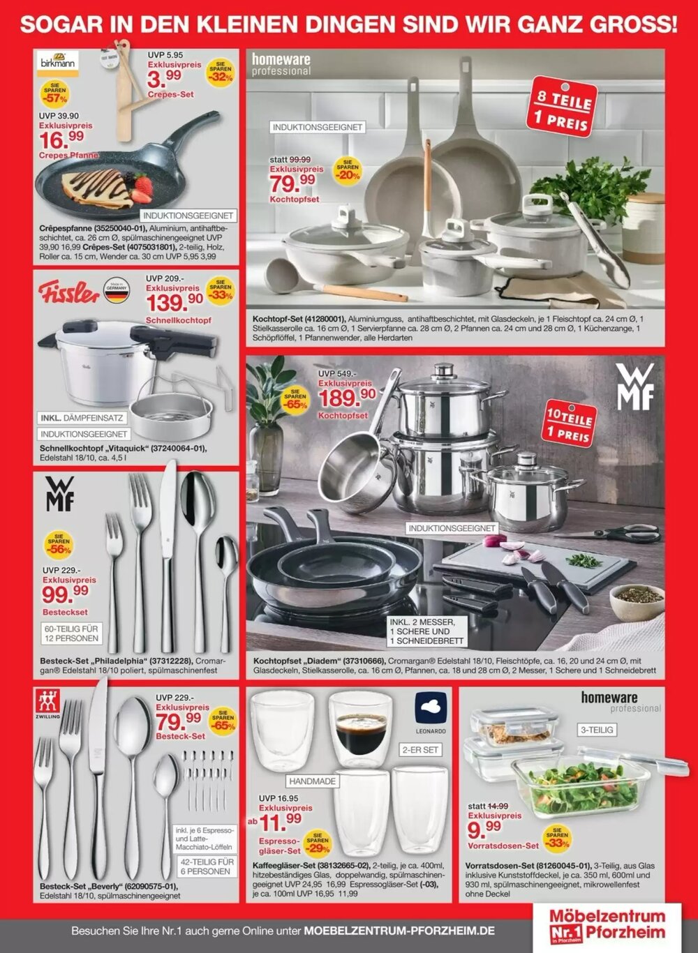 Möbelzentrum Pforzheim Prospekt (ab 07.02.2026) zum Blättern - Seite 15