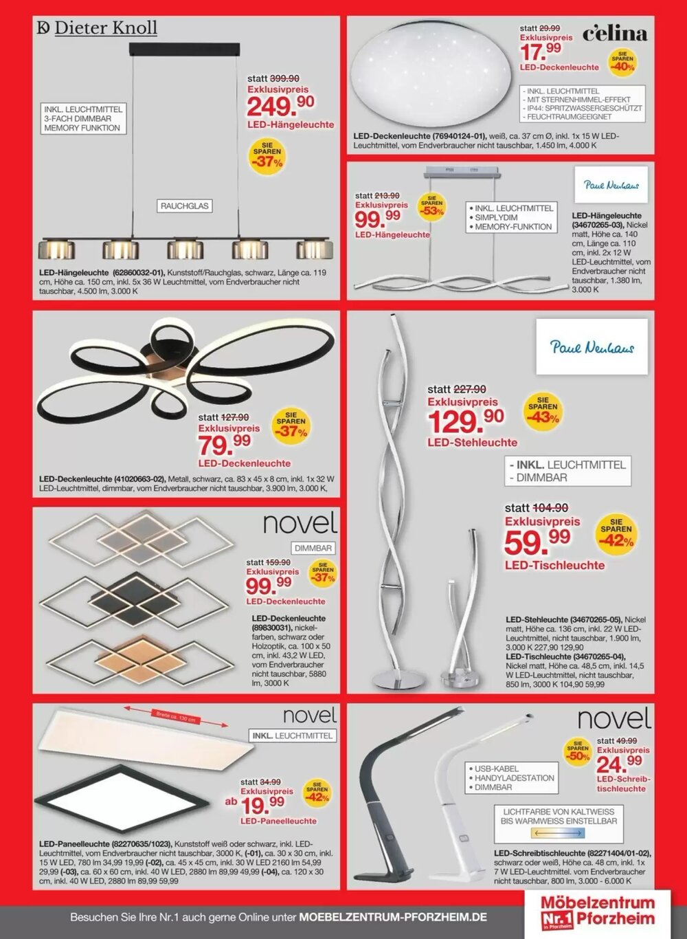 Möbelzentrum Pforzheim Prospekt (ab 07.02.2026) zum Blättern - Seite 19