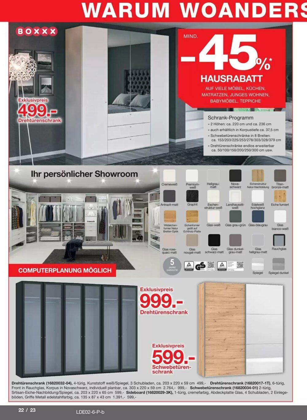 Möbelzentrum Pforzheim Prospekt (ab 07.02.2026) zum Blättern - Seite 22