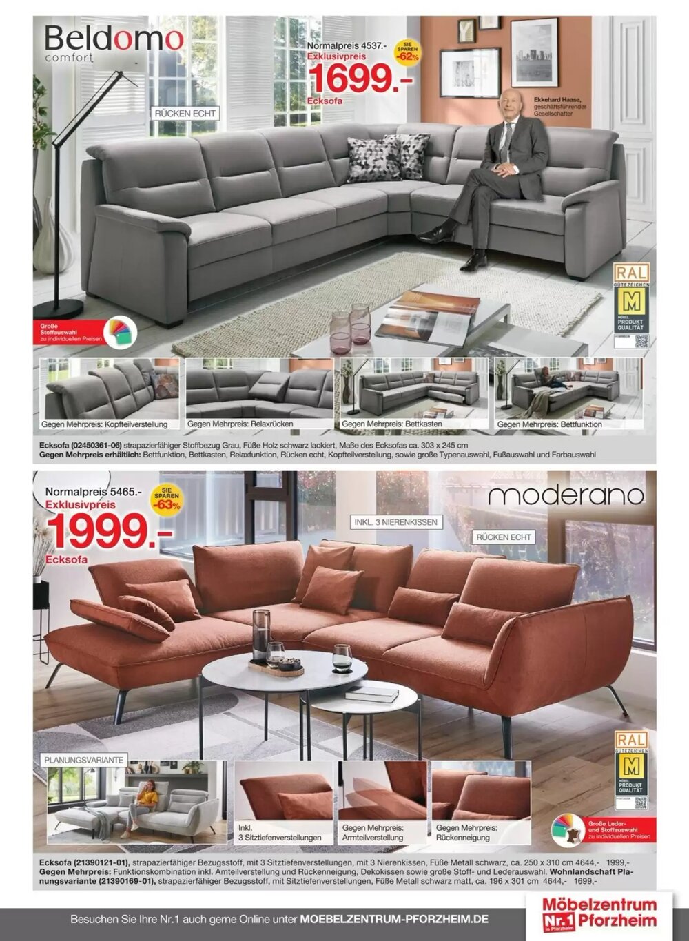Möbelzentrum Pforzheim Prospekt (ab 07.02.2026) zum Blättern - Seite 3