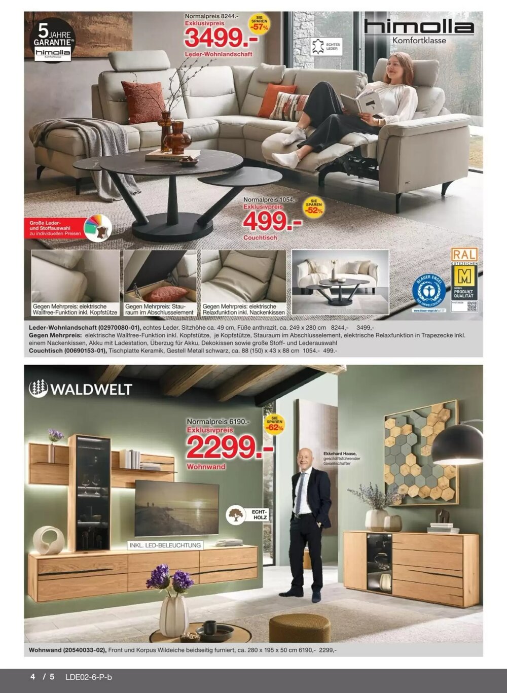 Möbelzentrum Pforzheim Prospekt (ab 07.02.2026) zum Blättern - Seite 4