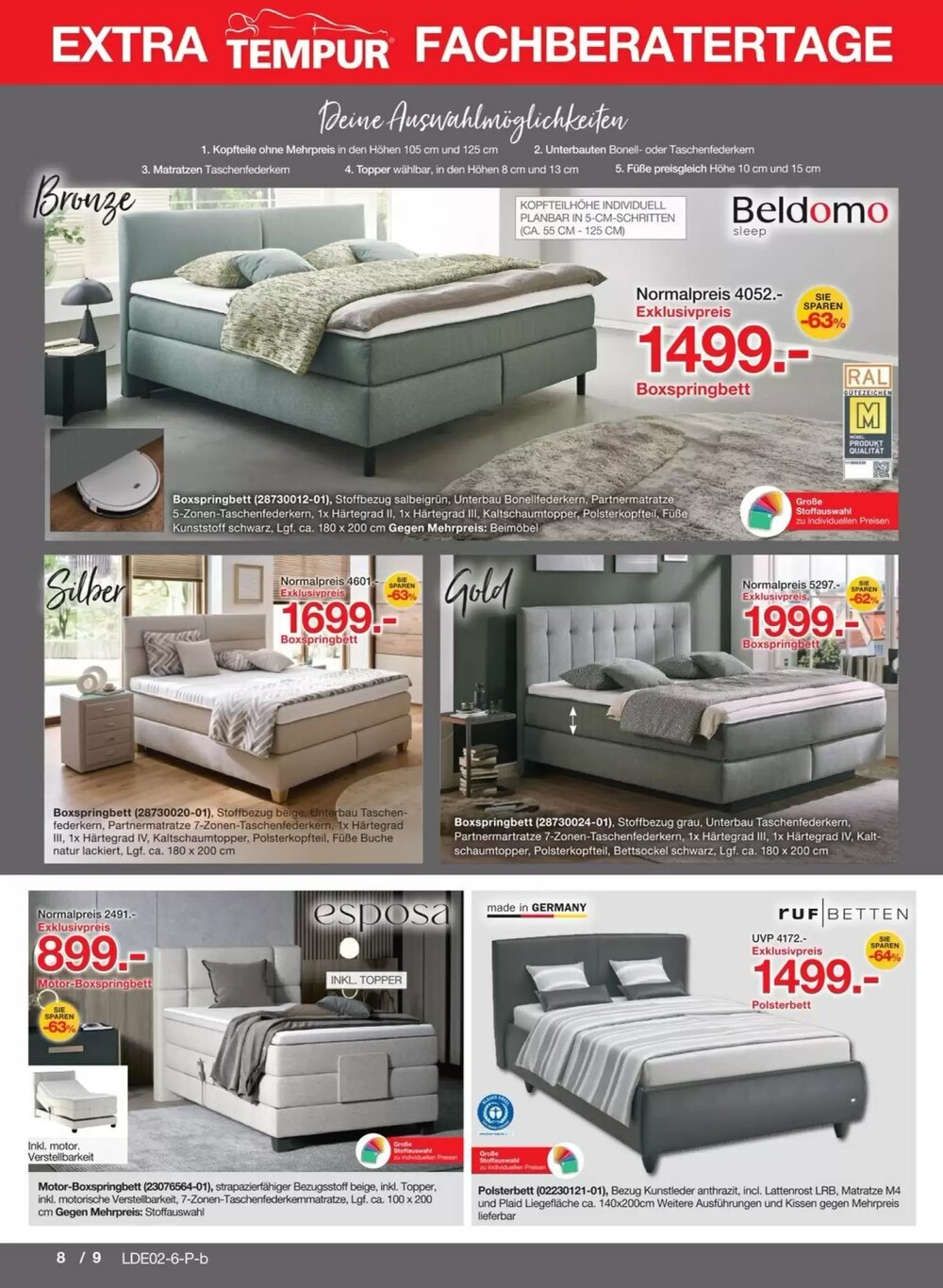 Möbelzentrum Pforzheim Prospekt (ab 07.02.2026) zum Blättern - Seite 8