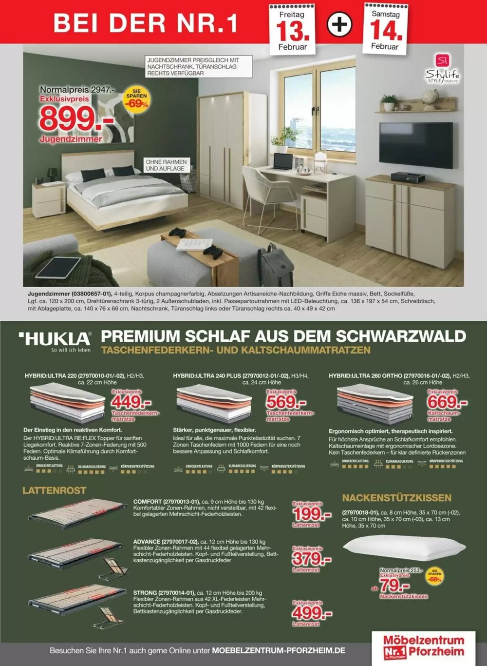 Möbelzentrum Pforzheim Prospekt (ab 07.02.2026) zum Blättern - Seite 9