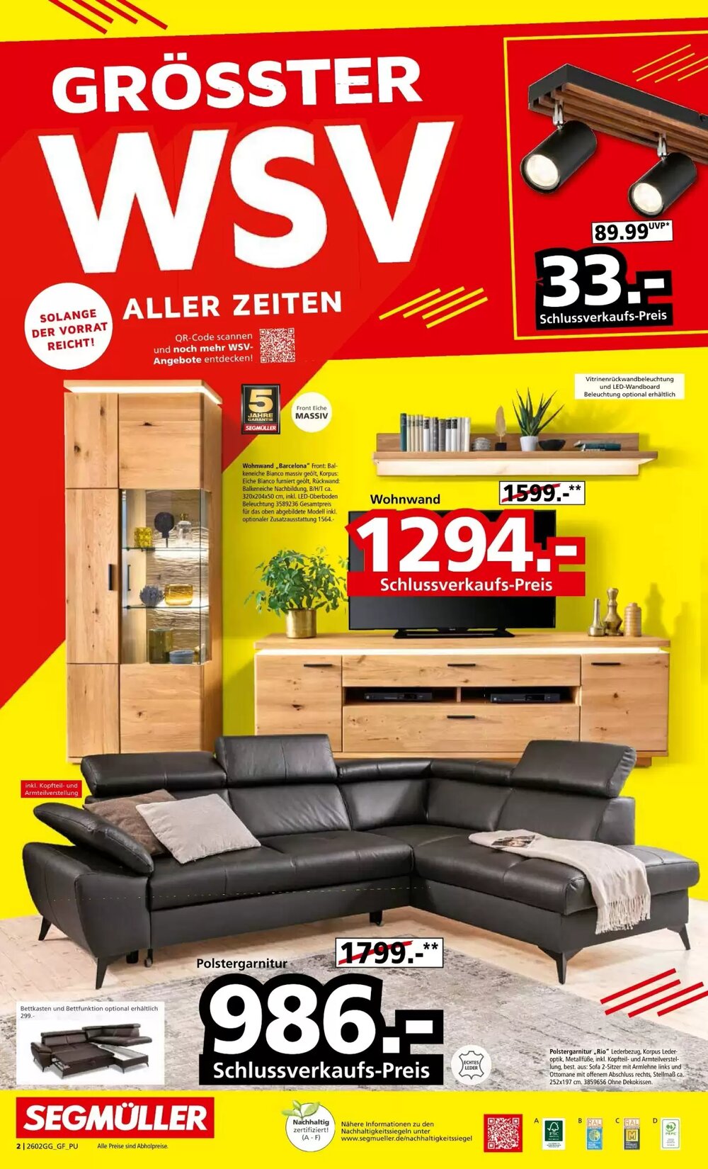 Segmüller Prospekt (ab 07.02.2026) zum Blättern - Seite 2