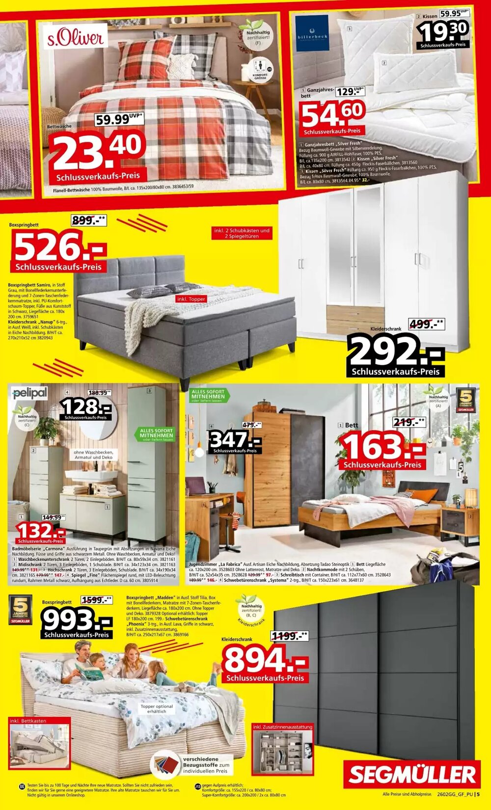 Segmüller Prospekt (ab 07.02.2026) zum Blättern - Seite 5