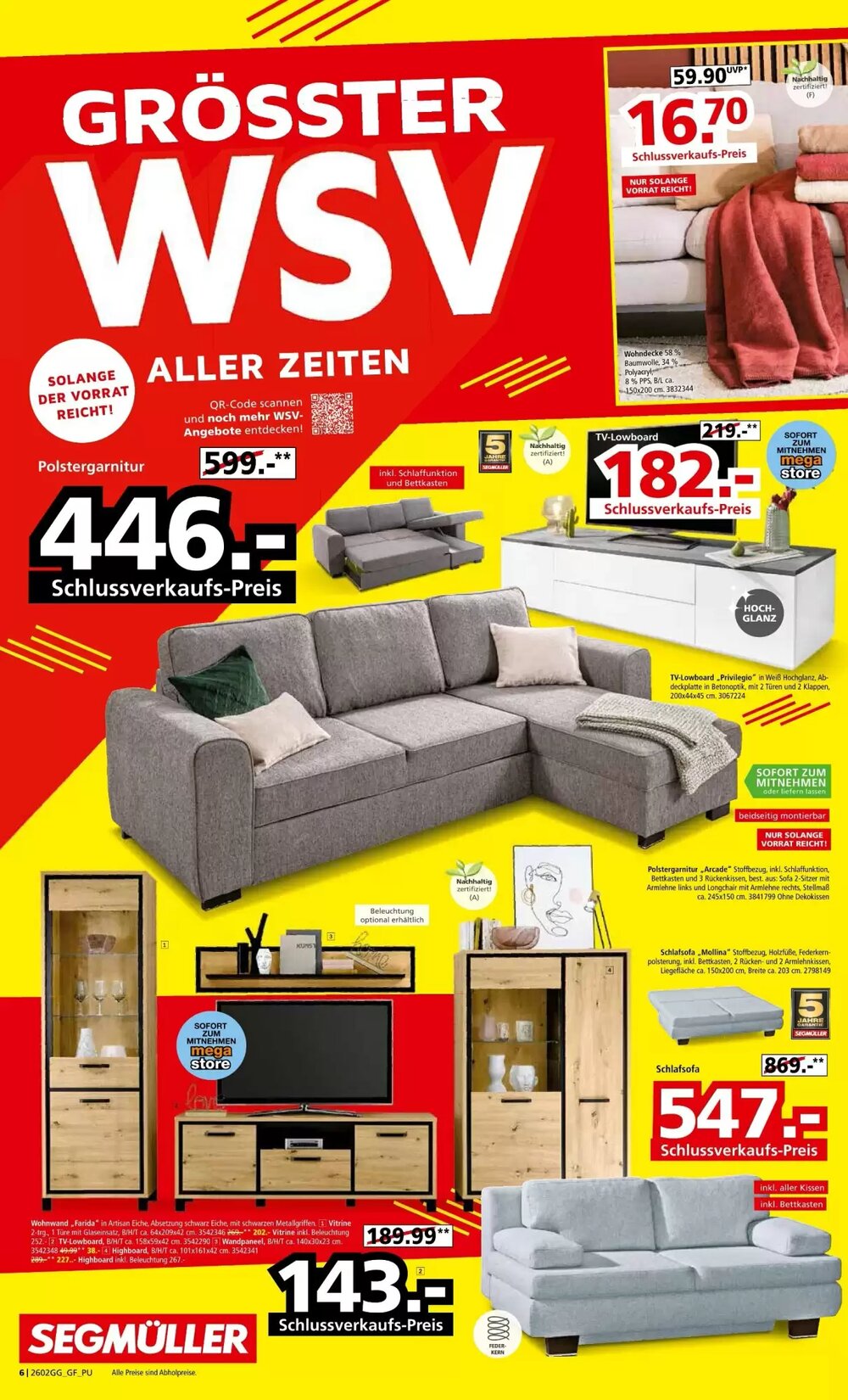 Segmüller Prospekt (ab 07.02.2026) zum Blättern - Seite 6