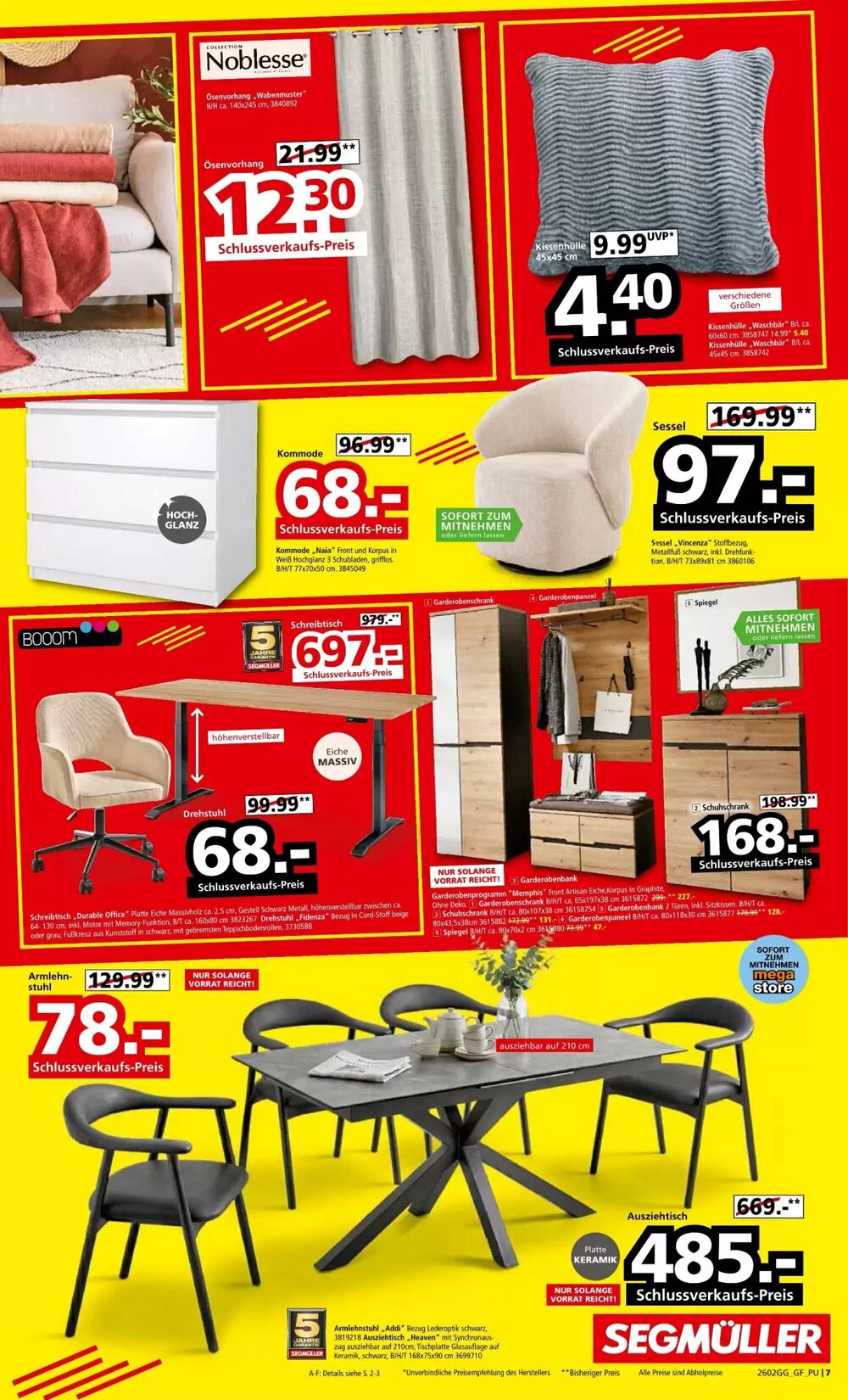 Segmüller Prospekt (ab 07.02.2026) zum Blättern - Seite 7