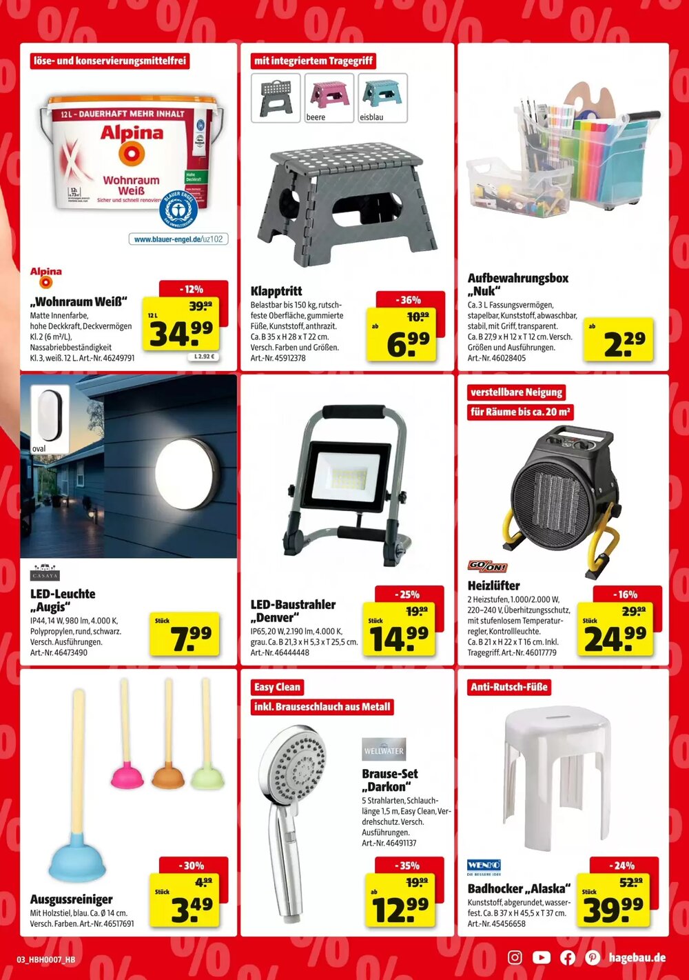 Hagebau Prospekt (ab 07.02.2026) zum Blättern - Seite 3