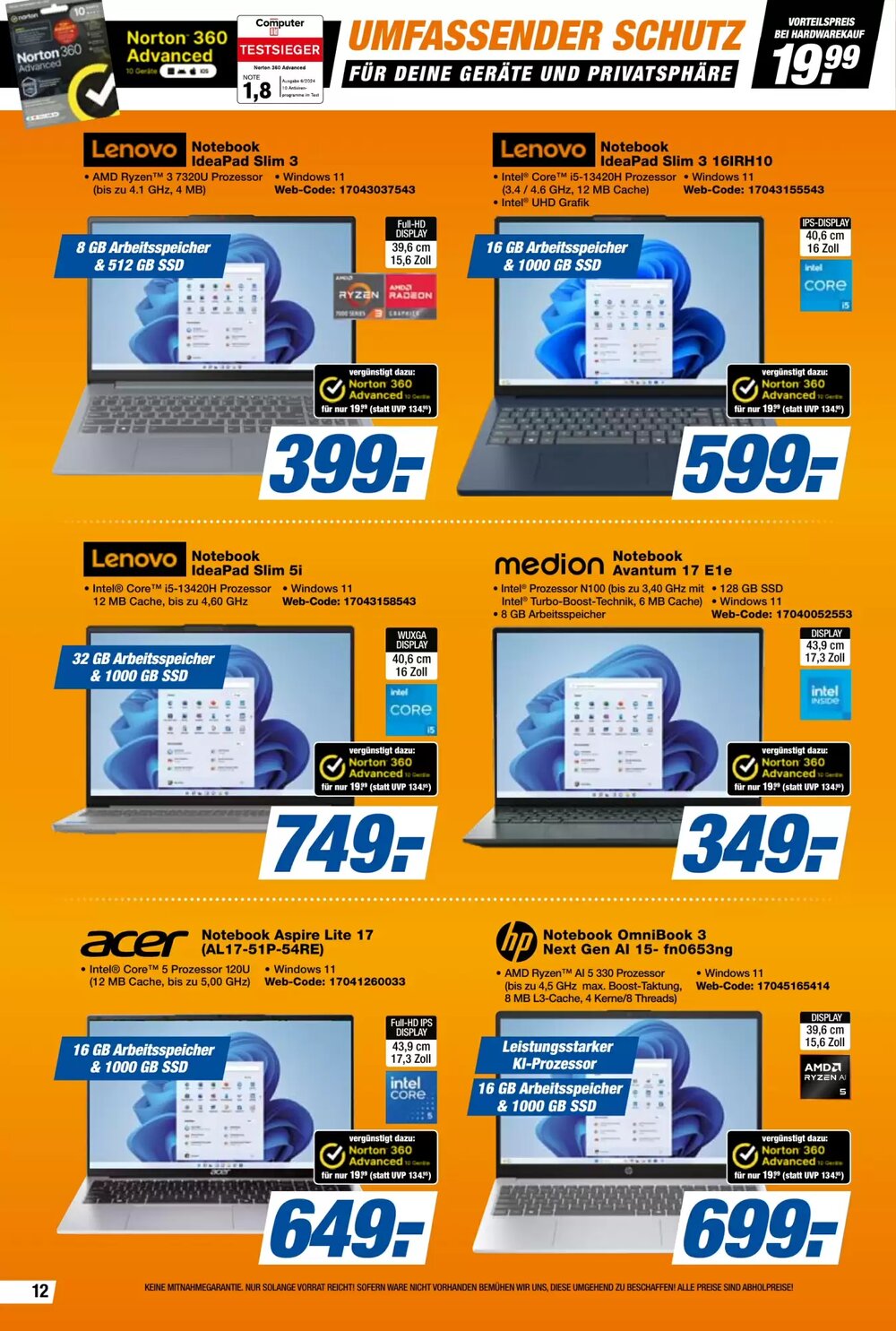 Expert Bening Prospekt (ab 08.02.2026) zum Blättern - Seite 12