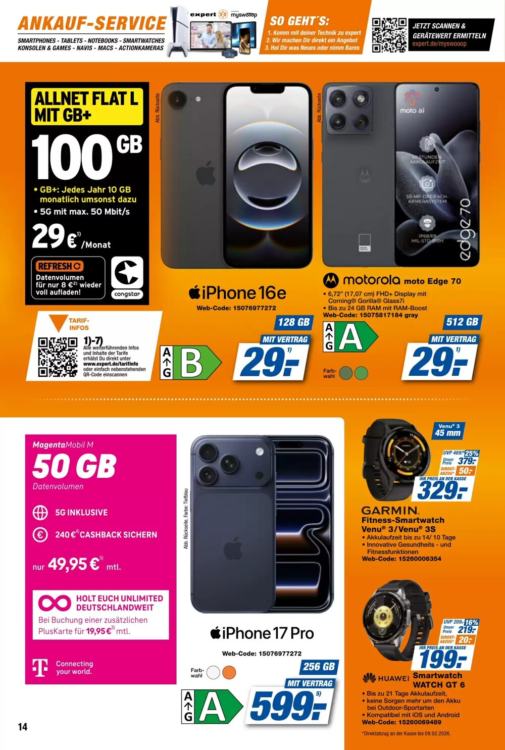 Expert Bening Prospekt (ab 08.02.2026) zum Blättern - Seite 14