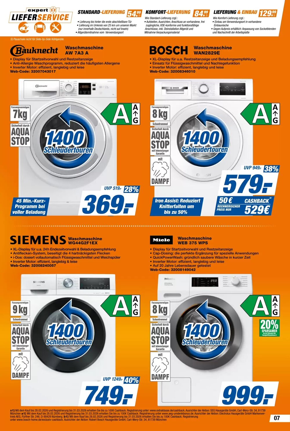 Expert Bening Prospekt (ab 08.02.2026) zum Blättern - Seite 7