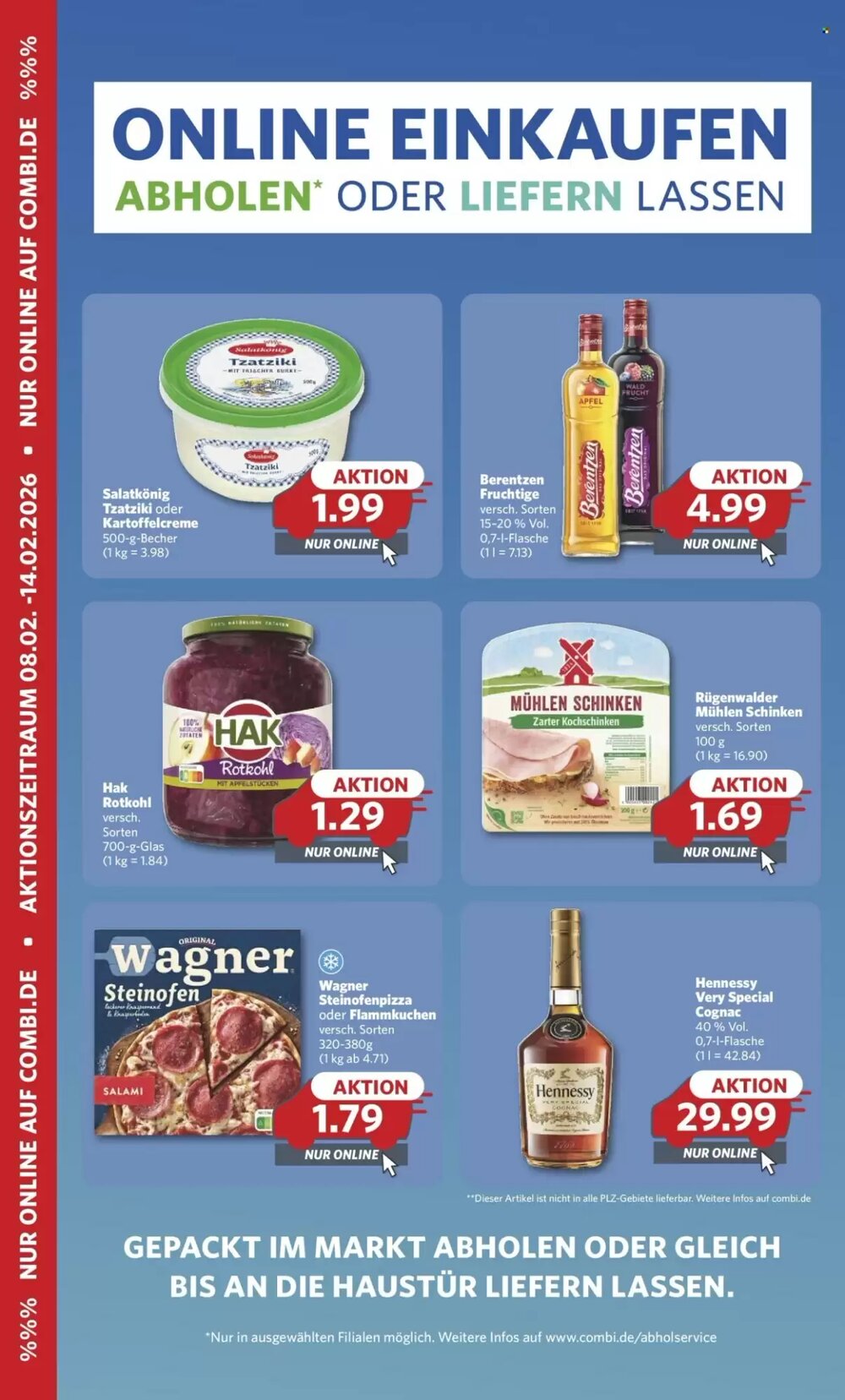 Combi Prospekt (ab 08.02.2026) zum Blättern - Seite 1