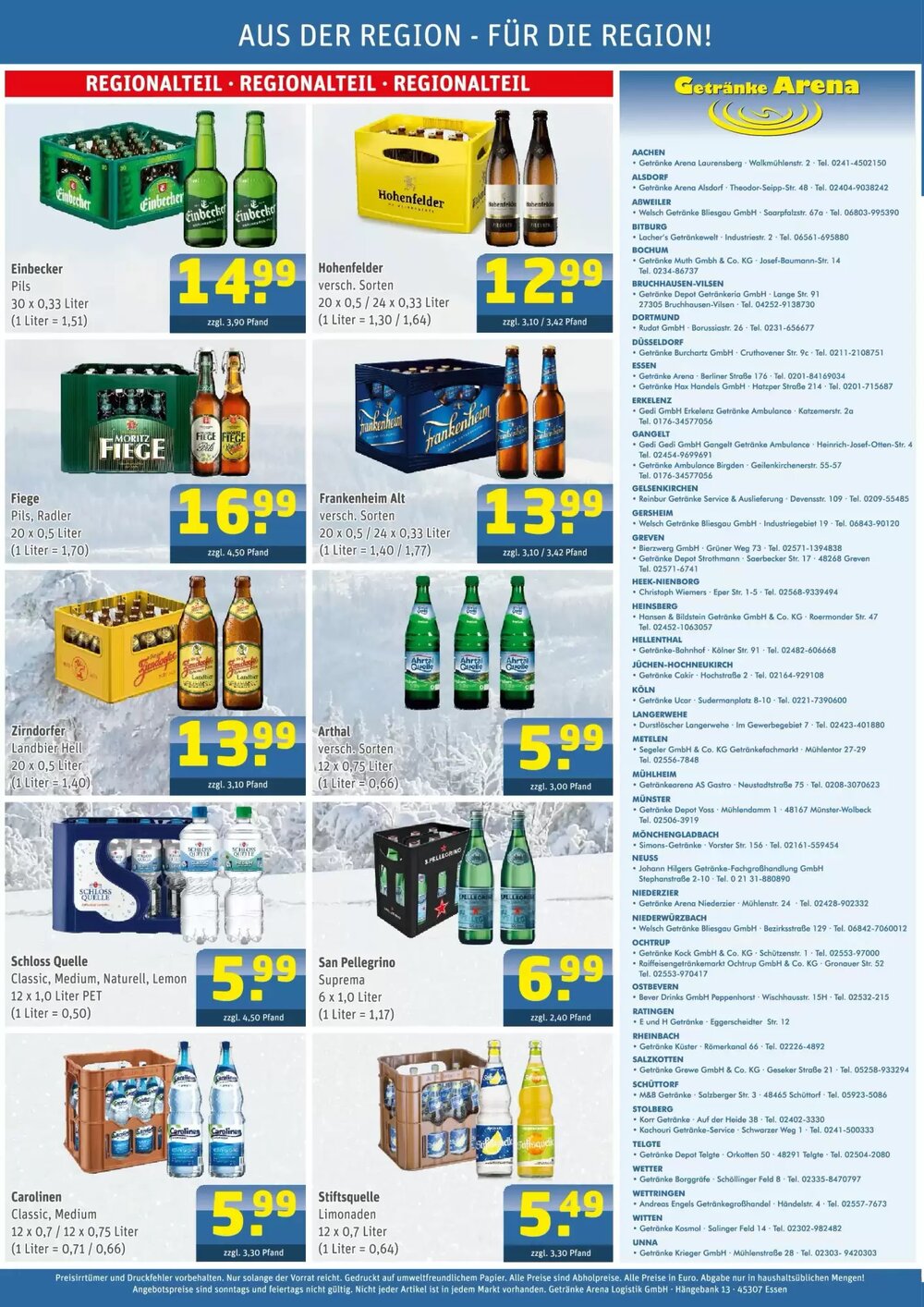 Getränke Arena Prospekt (ab 08.02.2026) zum Blättern - Seite 4