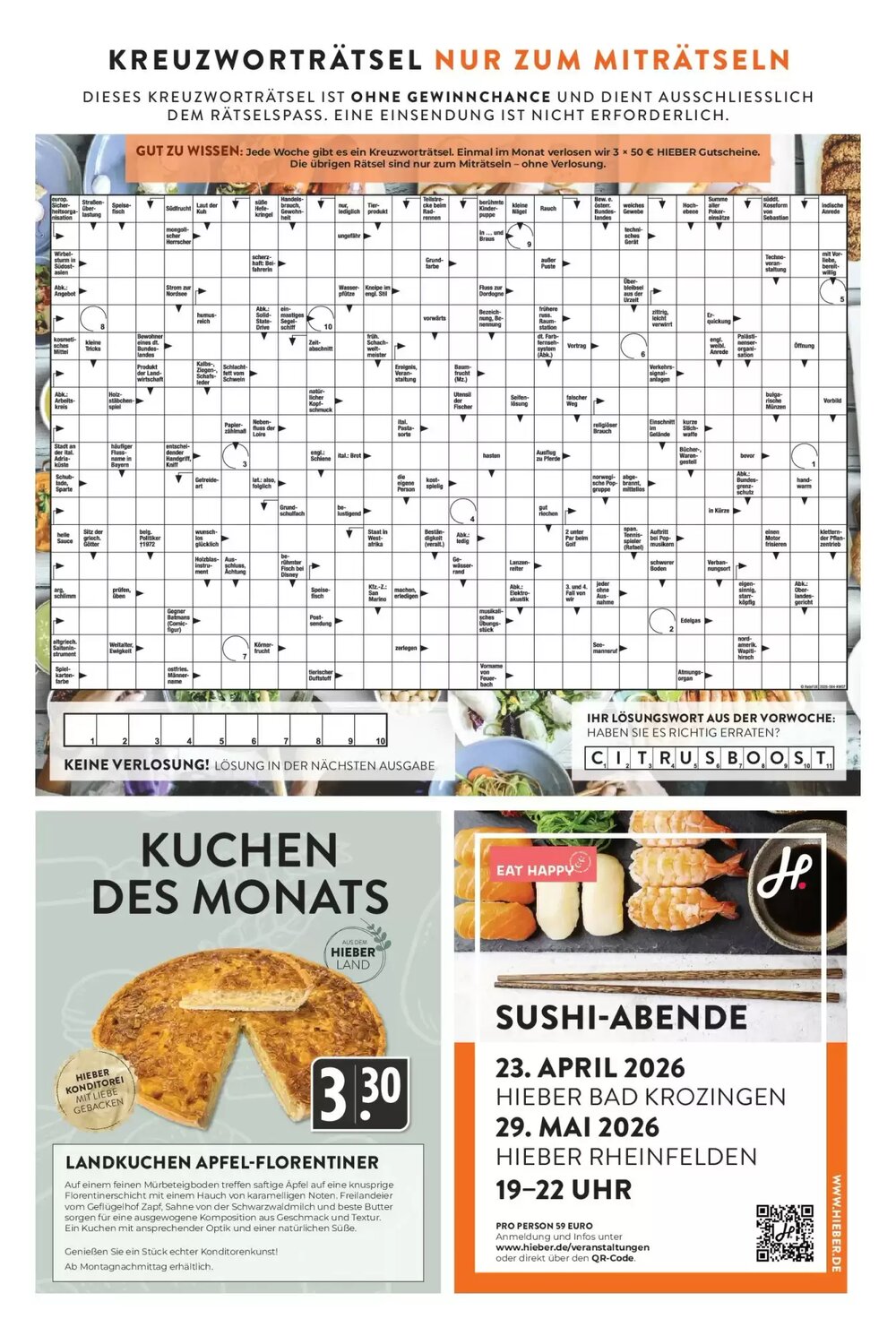 Hieber's Frische Center Prospekt (ab 08.02.2026) zum Blättern - Seite 15