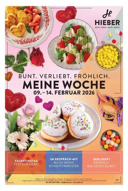 Hieber's Frische Center Prospekt (ab 08.02.2026) zum Blättern
