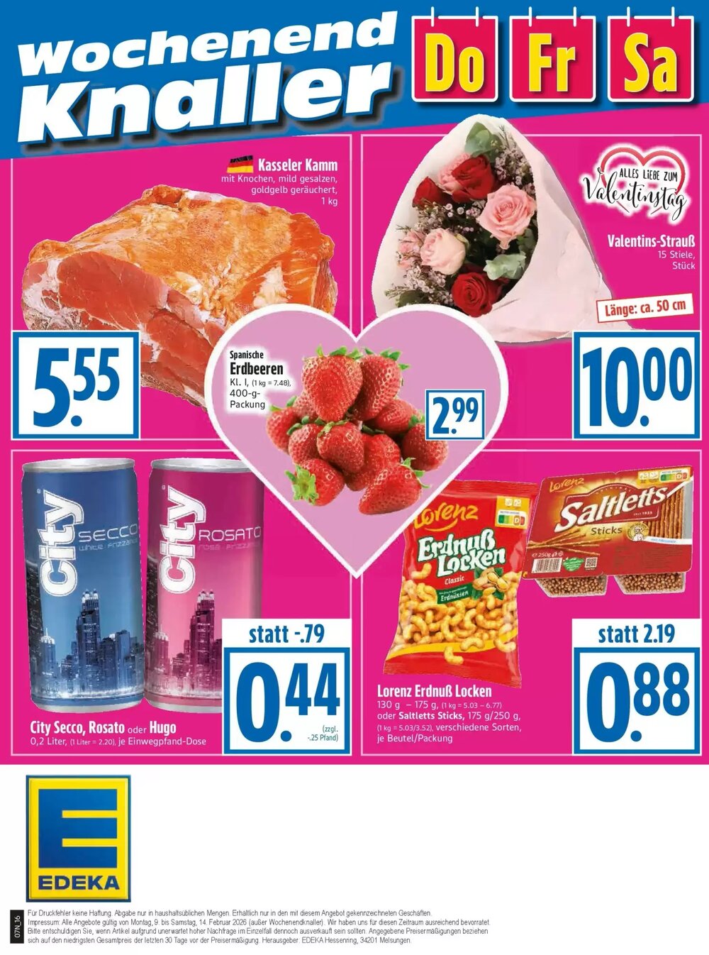 EDEKA Hahner Prospekt (ab 08.02.2026) zum Blättern - Seite 18