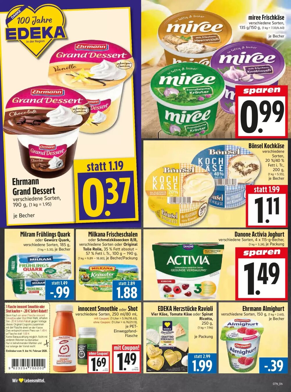 EDEKA Hahner Prospekt (ab 08.02.2026) zum Blättern - Seite 8