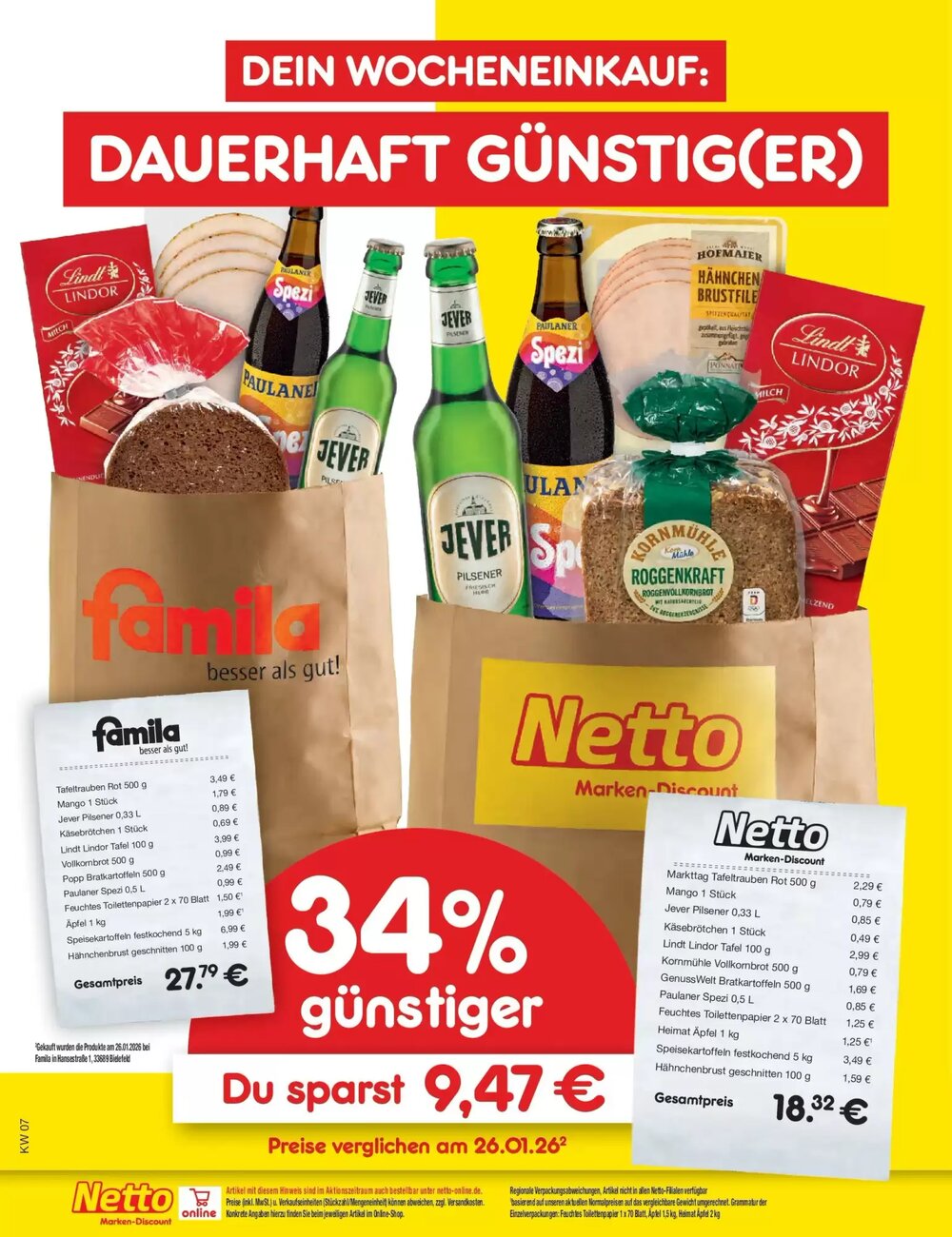Netto Marken-Discount Prospekt (ab 08.02.2026) zum Blättern - Seite 1