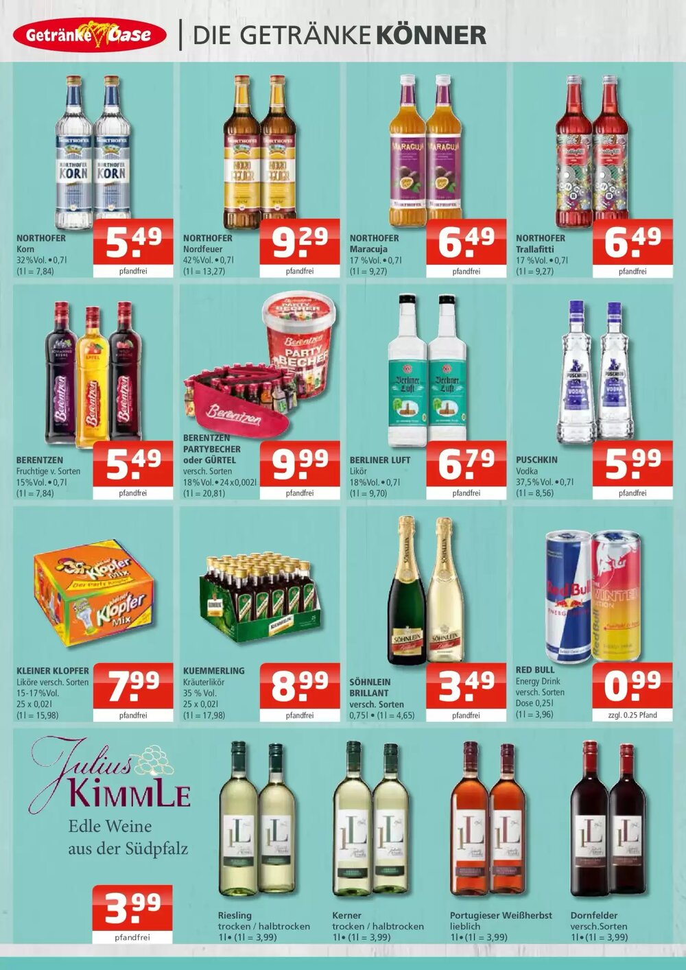 Getränke Oase Prospekt (ab 08.02.2026) zum Blättern - Seite 2