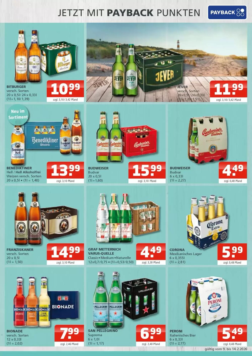 Getränke Oase Prospekt (ab 08.02.2026) zum Blättern - Seite 3