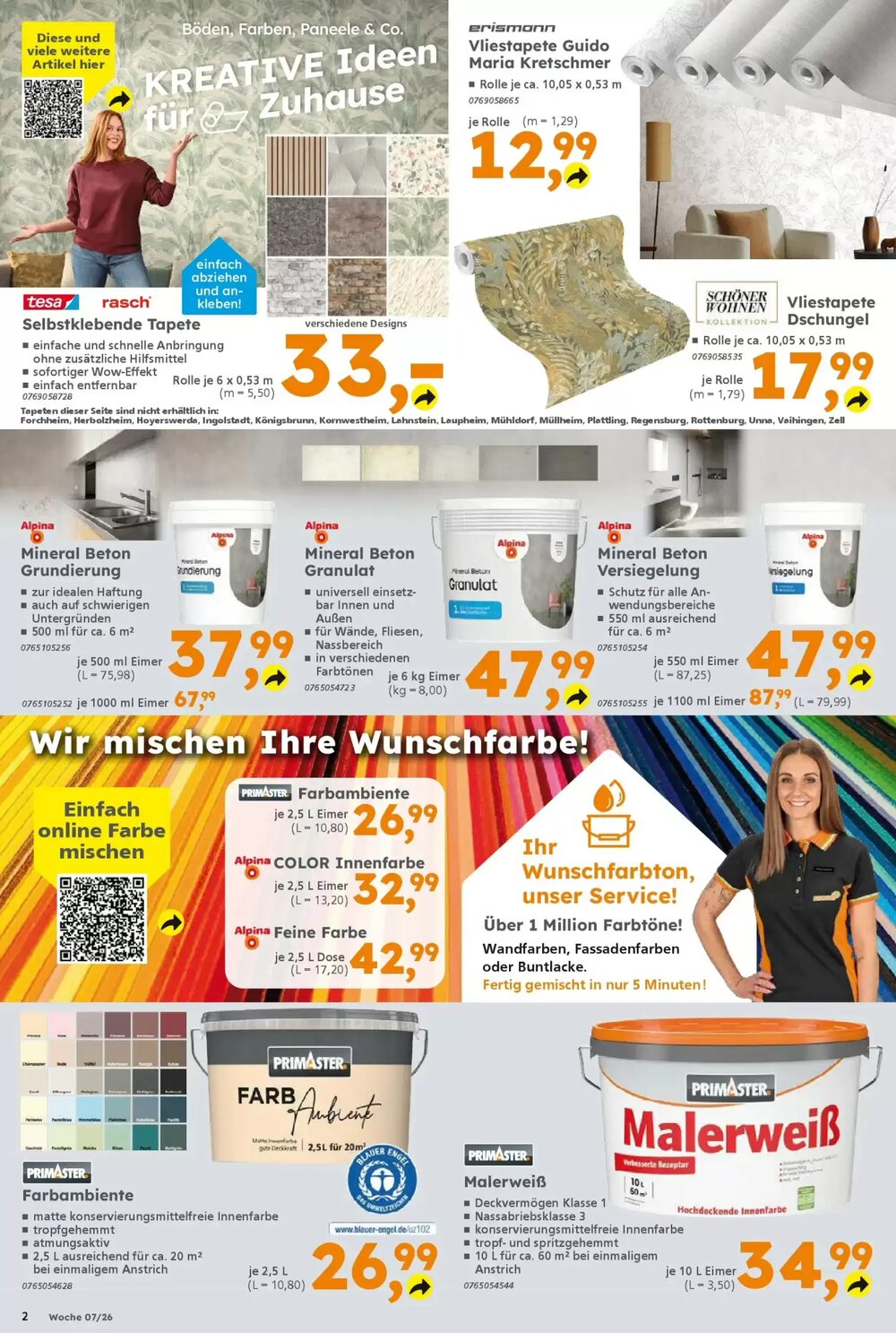 Globus Baumarkt Prospekt (ab 08.02.2026) zum Blättern - Seite 2