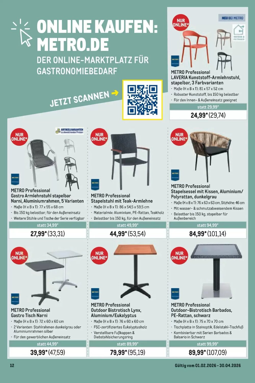 METRO Prospekt (ab 08.02.2026) zum Blättern - Seite 12
