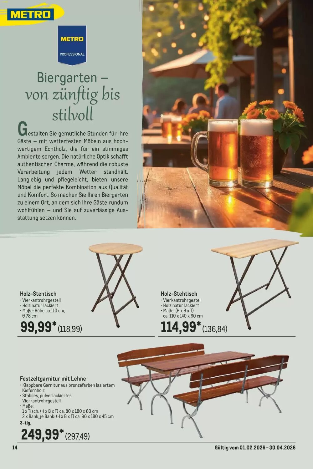 METRO Prospekt (ab 08.02.2026) zum Blättern - Seite 14