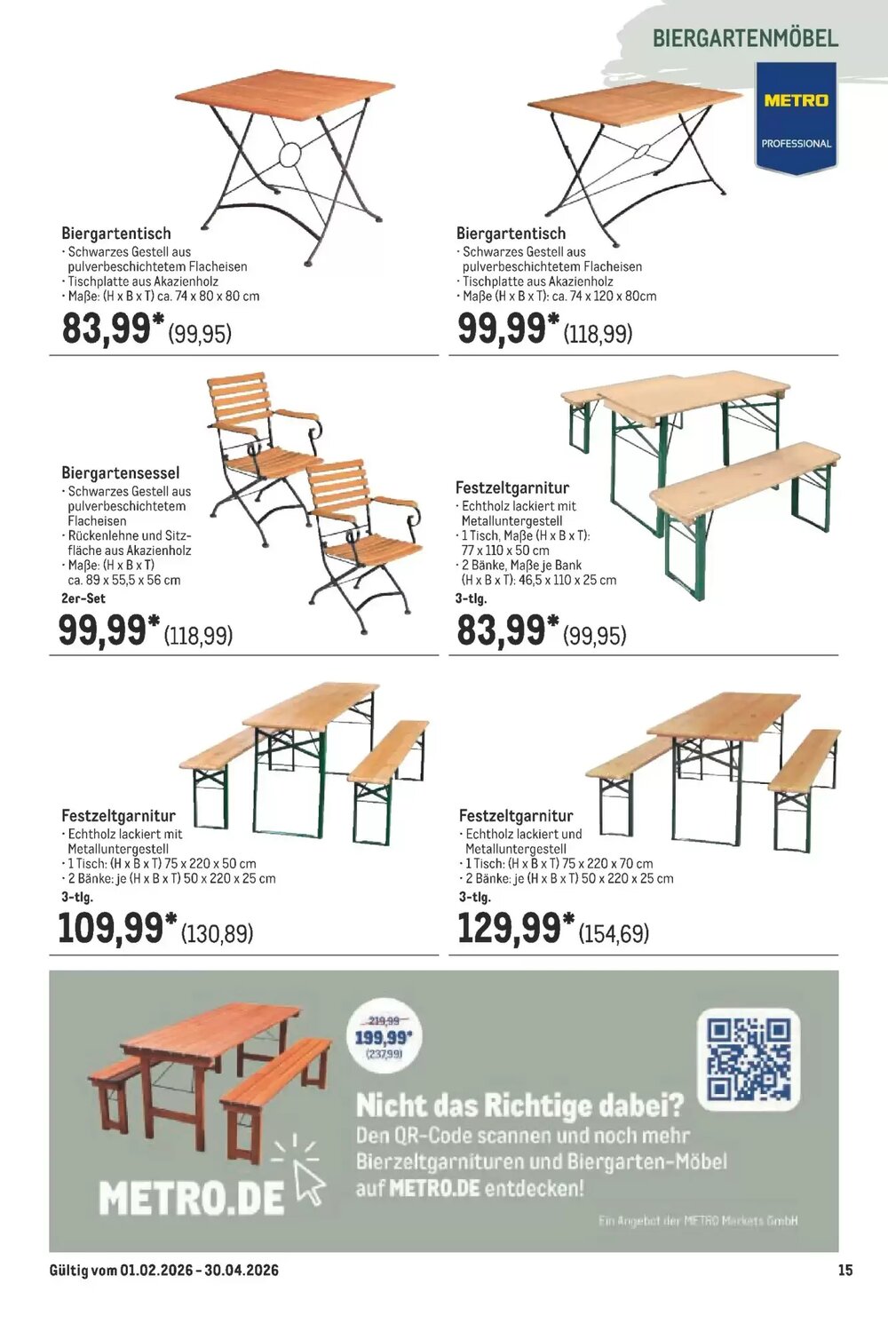 METRO Prospekt (ab 08.02.2026) zum Blättern - Seite 15