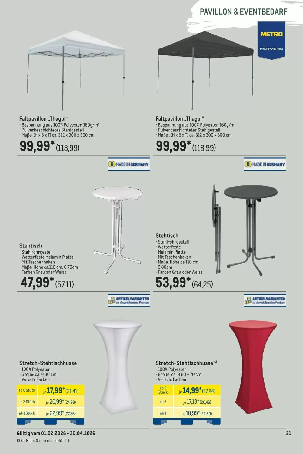 METRO Prospekt (ab 08.02.2026) zum Blättern - Seite 21
