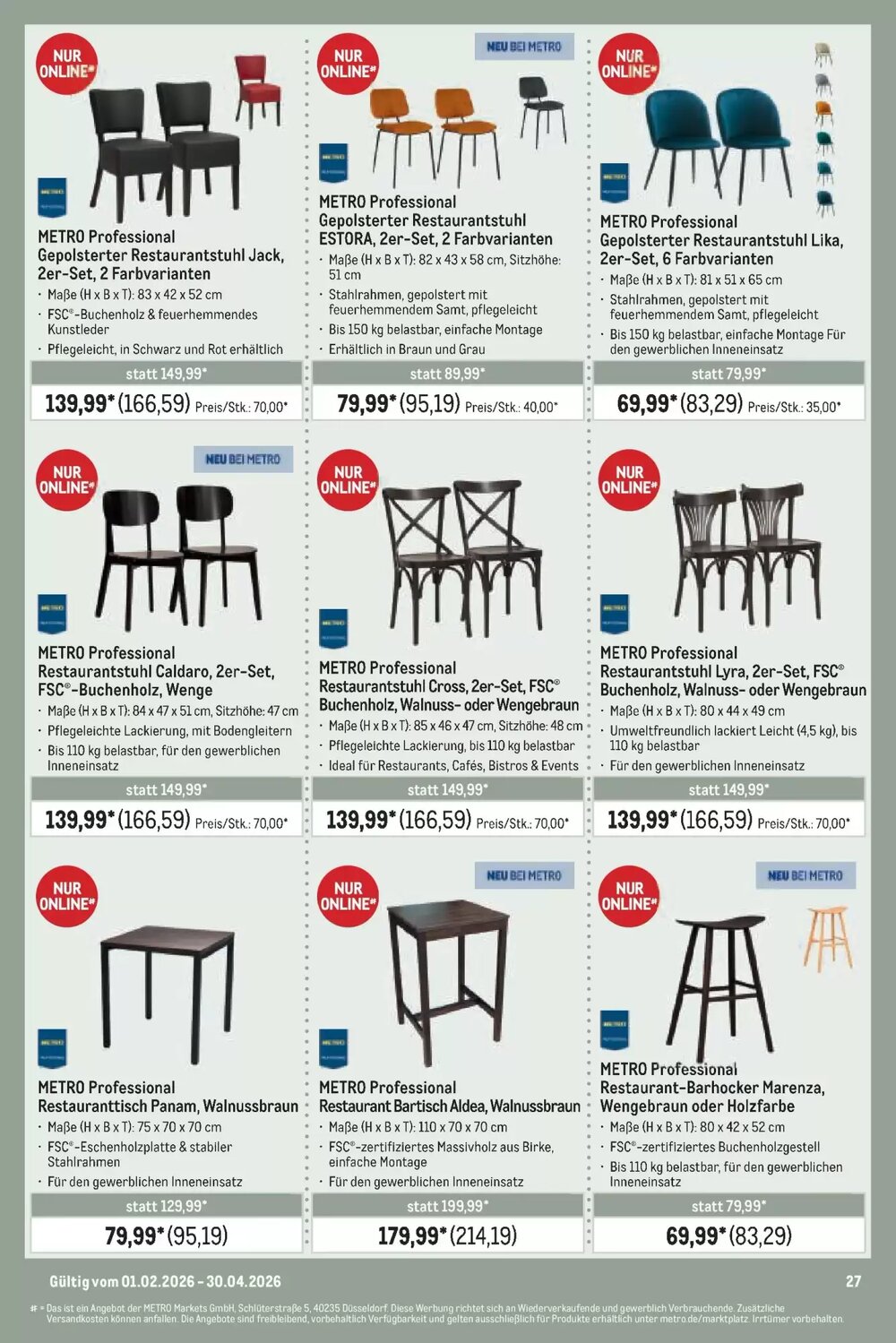METRO Prospekt (ab 08.02.2026) zum Blättern - Seite 27