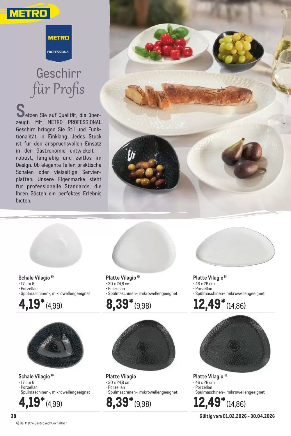 METRO Prospekt (ab 08.02.2026) zum Blättern - Seite 38