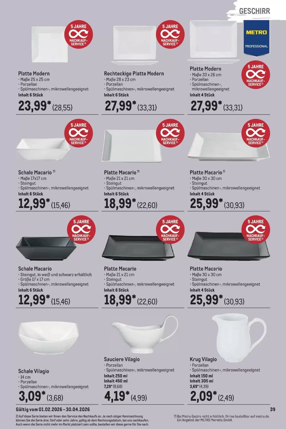 METRO Prospekt (ab 08.02.2026) zum Blättern - Seite 39