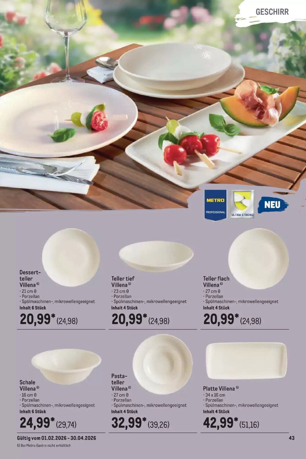 METRO Prospekt (ab 08.02.2026) zum Blättern - Seite 43