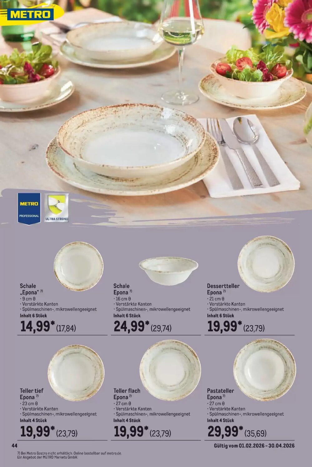 METRO Prospekt (ab 08.02.2026) zum Blättern - Seite 44