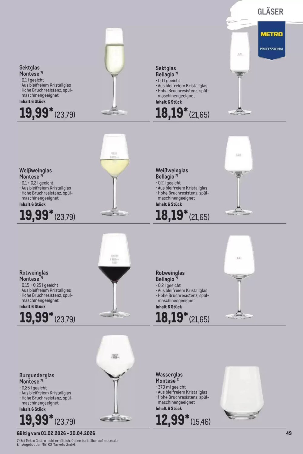 METRO Prospekt (ab 08.02.2026) zum Blättern - Seite 49
