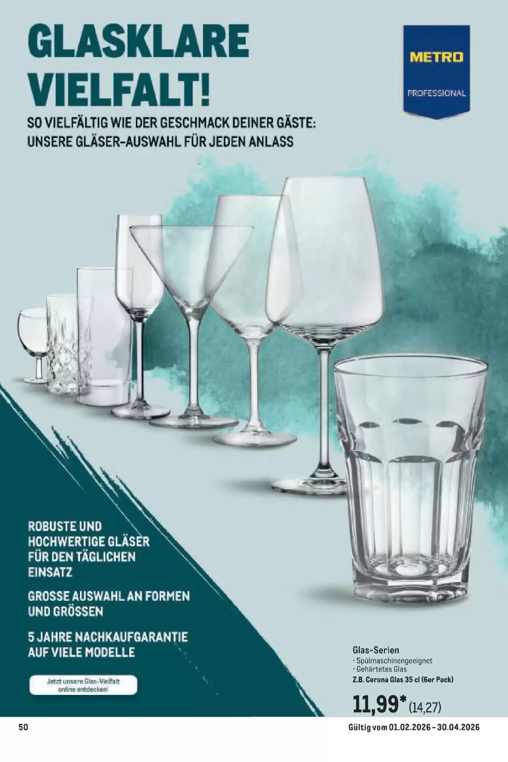 METRO Prospekt (ab 08.02.2026) zum Blättern - Seite 50