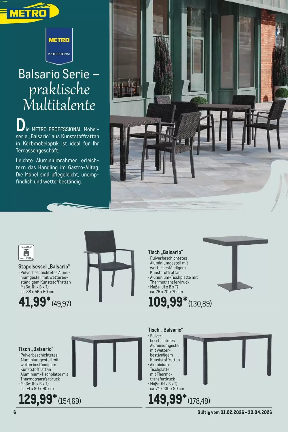 METRO Prospekt (ab 08.02.2026) zum Blättern - Seite 6