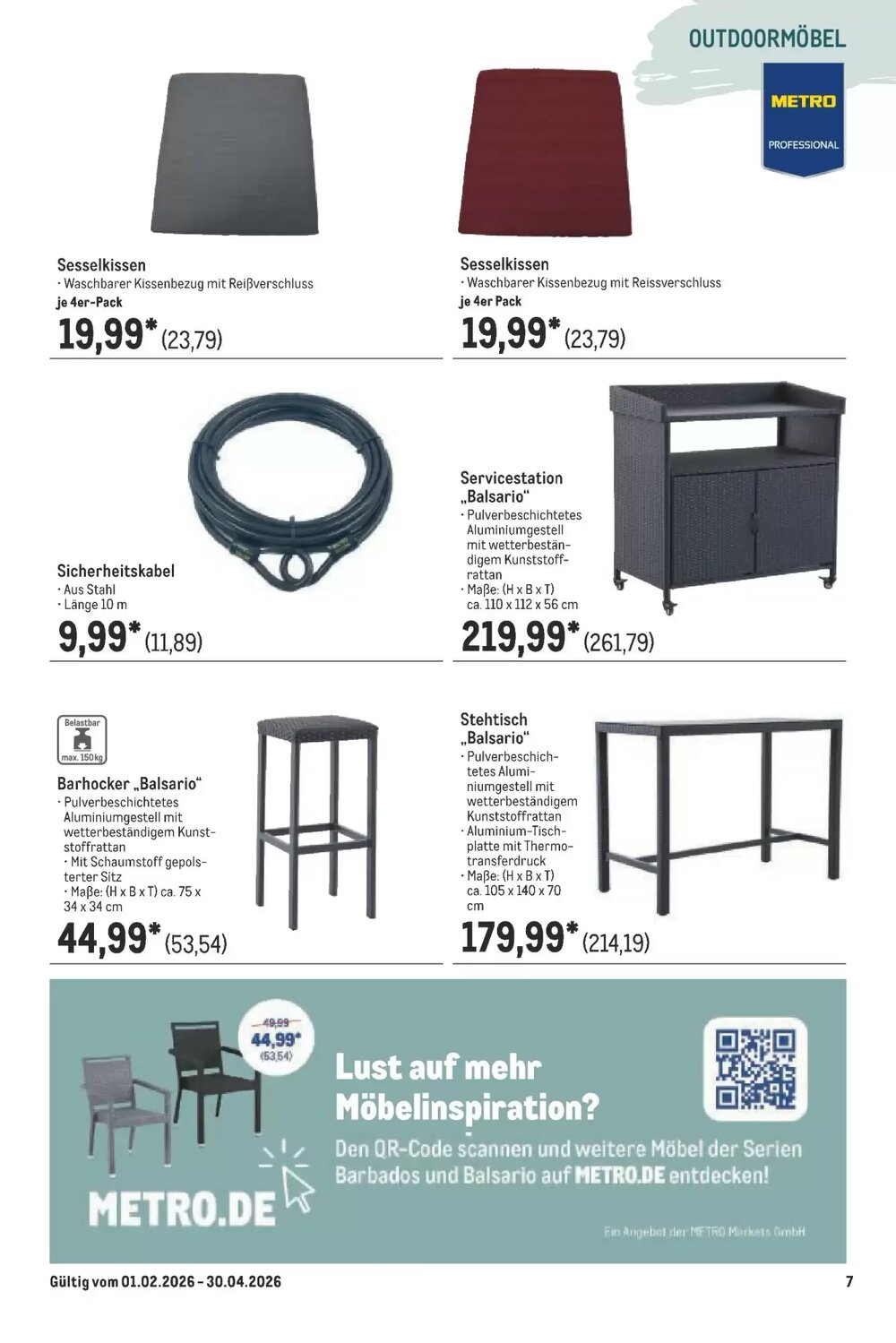 METRO Prospekt (ab 08.02.2026) zum Blättern - Seite 7