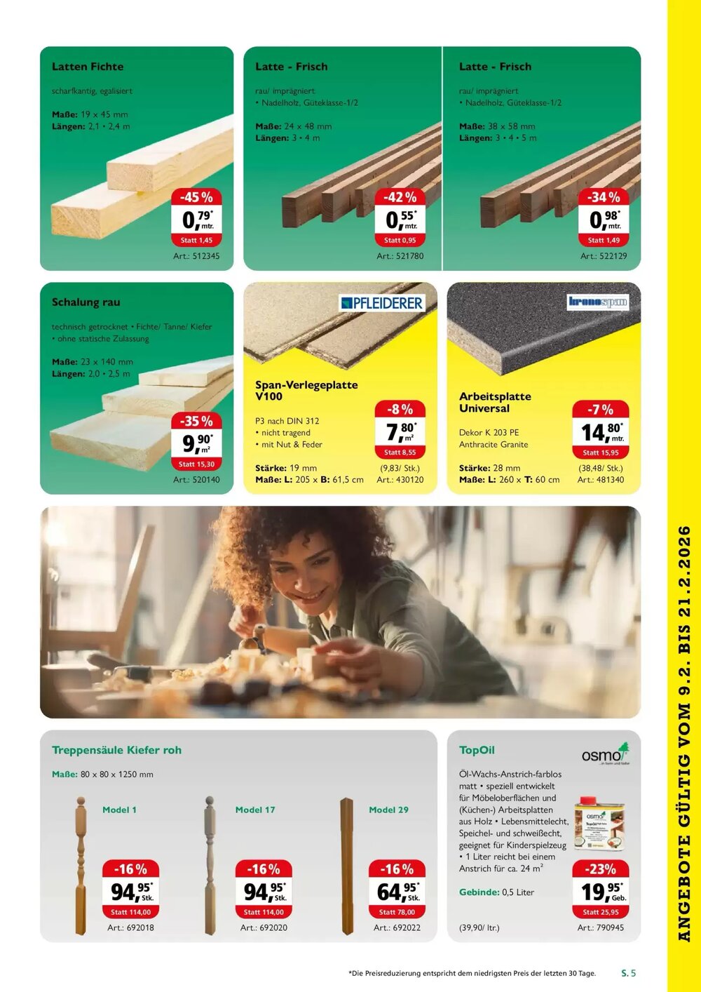 Holz Possling Prospekt (ab 08.02.2026) zum Blättern - Seite 5