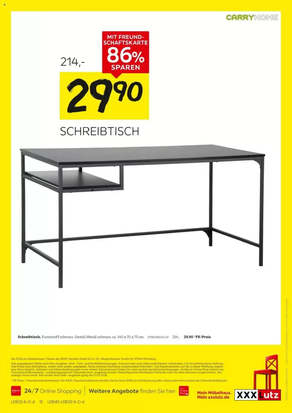 XXXLutz Prospekt (ab 08.02.2026) zum Blättern - Seite 12