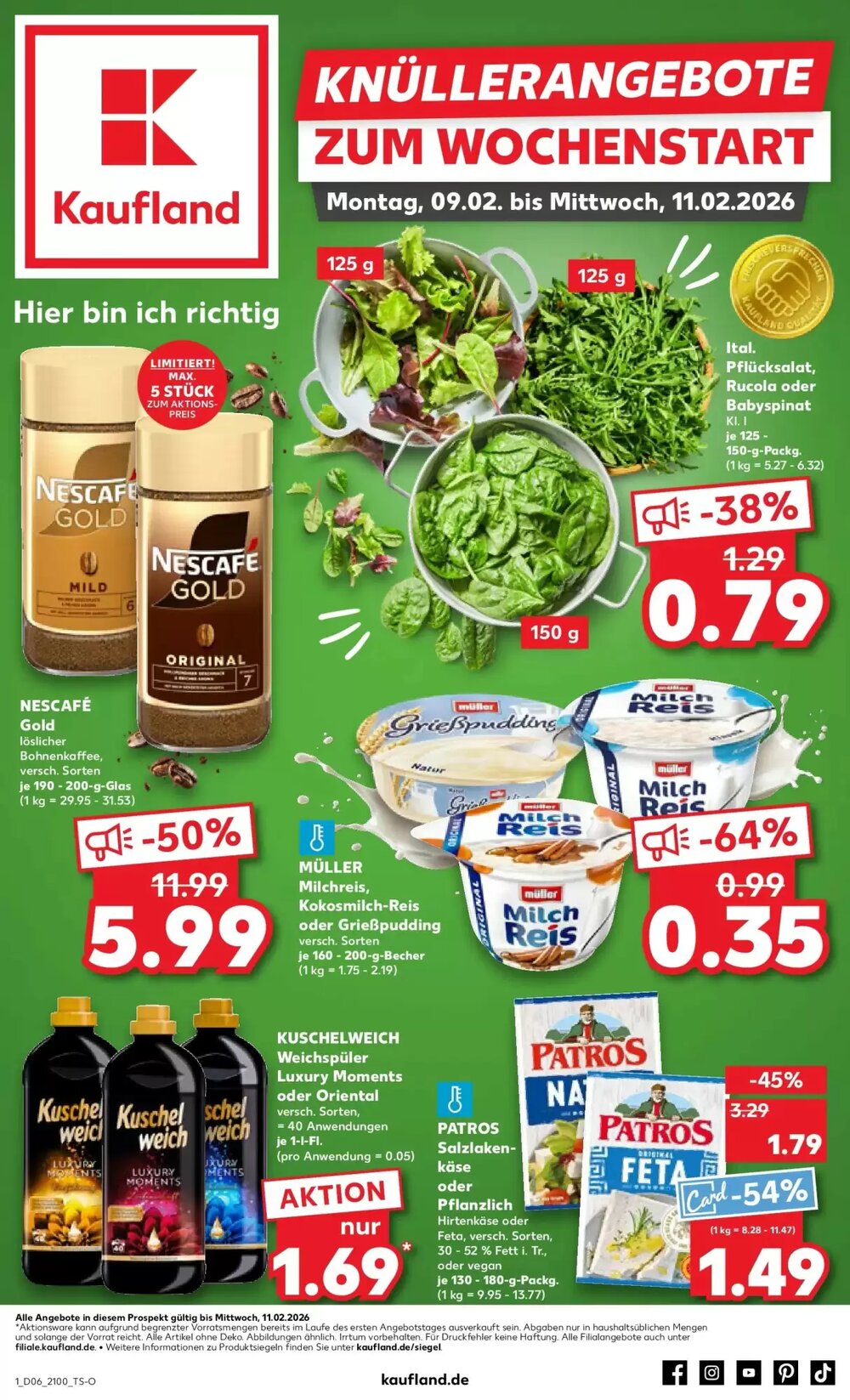 Kaufland Prospekt (ab 08.02.2026) zum Blättern - Seite 1
