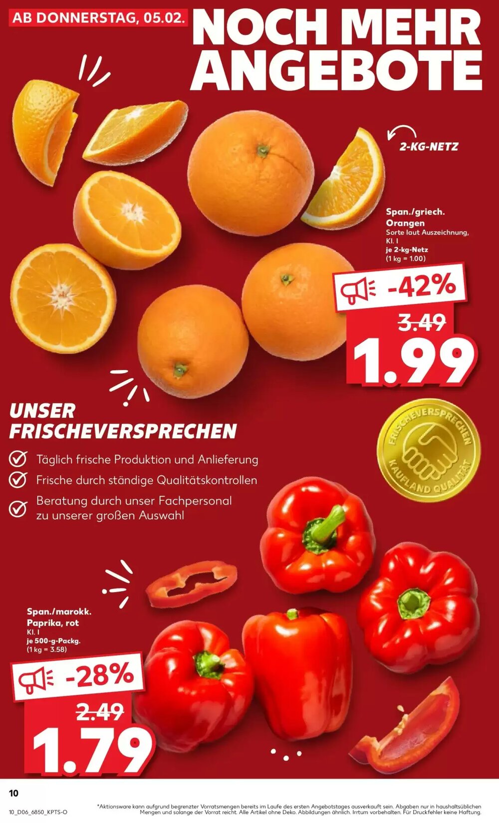 Kaufland Prospekt (ab 08.02.2026) zum Blättern - Seite 10