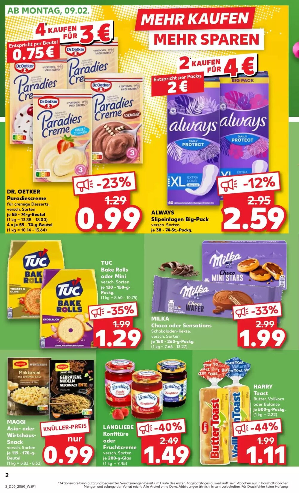 Kaufland Prospekt (ab 08.02.2026) zum Blättern - Seite 2