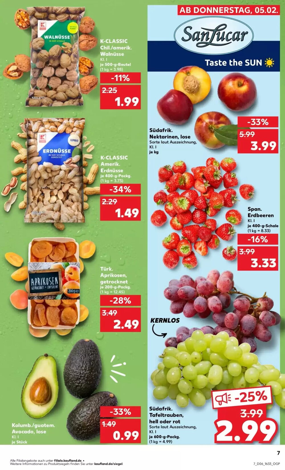 Kaufland Prospekt (ab 08.02.2026) zum Blättern - Seite 7