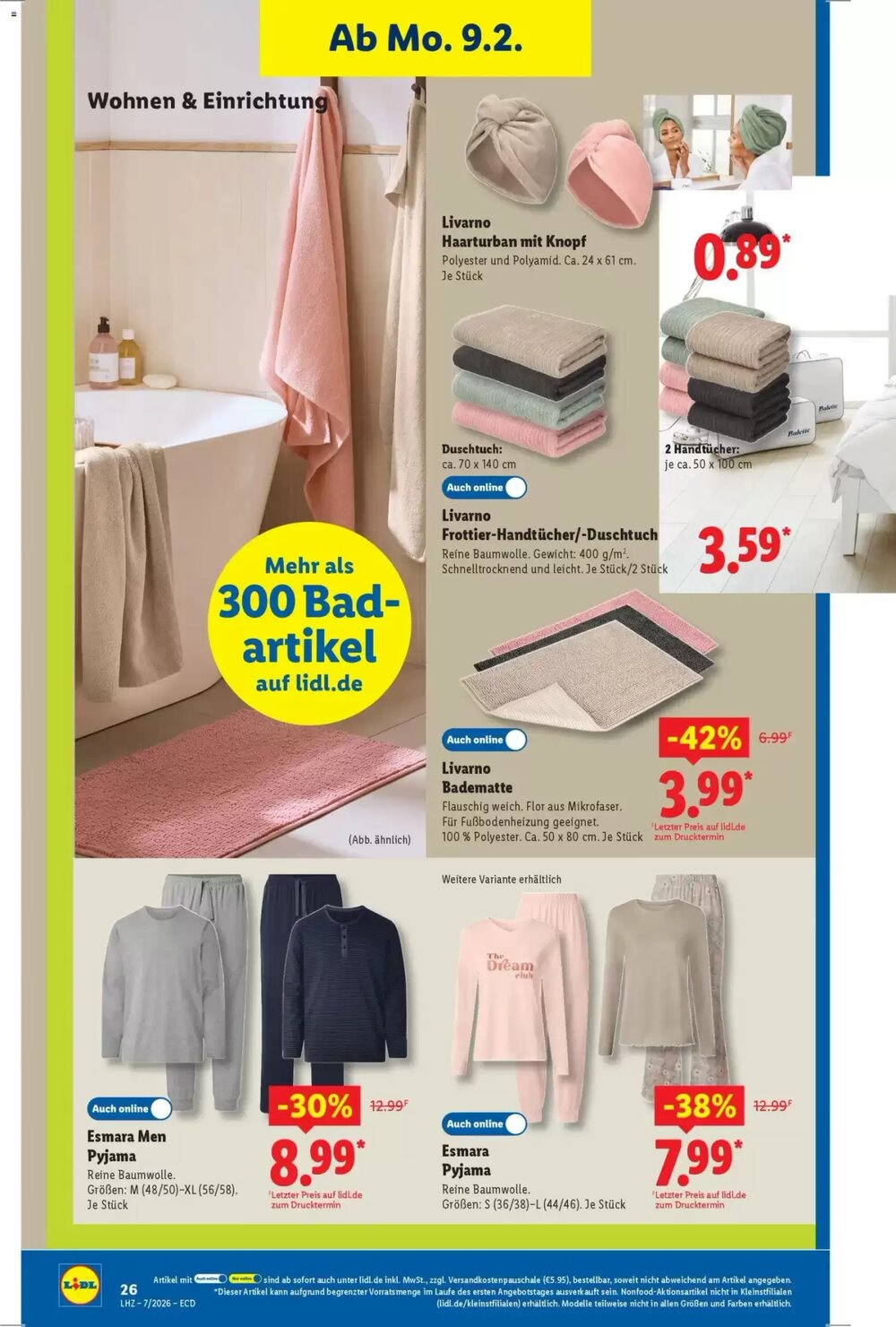 Lidl Prospekt (ab 09.02.2026) zum Blättern - Seite 16