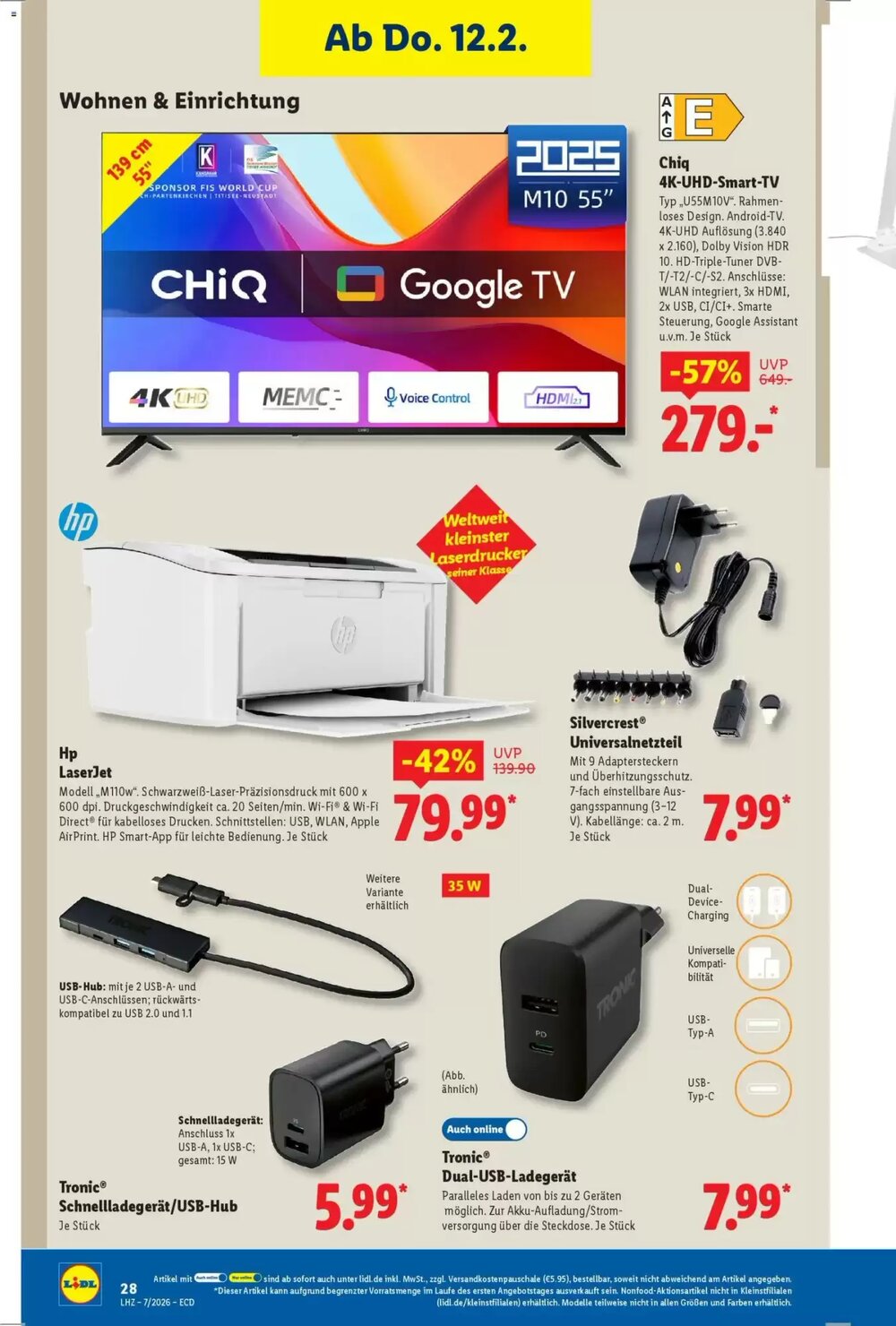 Lidl Prospekt (ab 09.02.2026) zum Blättern - Seite 18